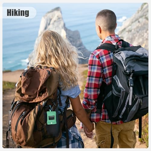 Odoland Beach Blanket Picnic Blanket, 43" x 63" SandProof Waterproof Outdoor Pocket Blanket with Portable Bag, Foldable Lightweight Sand Free Quick Drying Mat for Hiking Camping Travel, Light Green