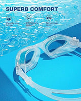 ZIONOR Swim Goggles, G1 SE Swimming Goggles Anti-Fog for Adult Men Women