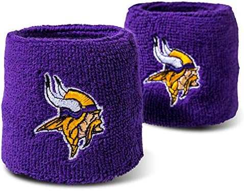 Franklin Sports NFL Team Logo Wristbands - Pair of Youth Wristbands for Costumes and Uniforms