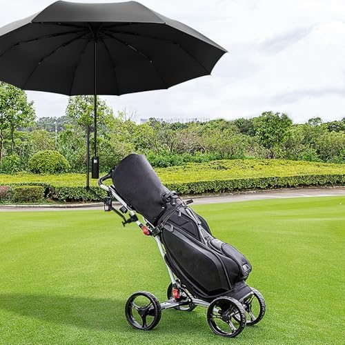 UPF 50+ Beach Umbrella with Adjustable Universal Clamp