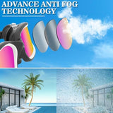 WIN.MAX Polarized Swimming Goggles Swim Pool Goggles Anti Fog Anti UV No Leakage Clear Vision for Men Women Adults Teenagers