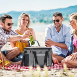 Maelstrom Soft Cooler Bag,Collapsible Soft Sided Cooler,24/30/60/75 Cans Beach Cooler,Ice Chest,Large Leakproof Camping Cooler,Portable Travel Cooler for Grocery Shopping,Camping,Road Trips