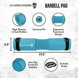 Gymreapers Barbell Squat Pad - Protective Bridge Pad for Hip Thrust, Squats, Lunges - Hip Support, Neck Protection for Bar