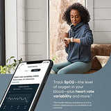 Fitbit Charge 5 Advanced Fitness, Health Tracker with Built-in GPS, Stress Management Tools, Sleep Tracking, 24/7 Heart Rate & More, Steel Blue (Renewed)