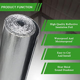 Bubble Reflective Window Insulation for Winter,36"(W) X 10 Ft(L) Window Insulation Kit for Save Energy,RV Window Insulation