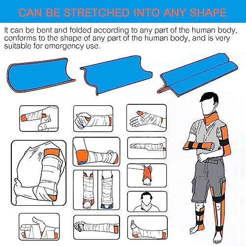 Ifak Trauma Kit, 74 Piece Upgrade Tactical First Aid Supplies, Molle Ifak Pouch Rip Away Refill Supplies for Survival Camping Hiking Travel