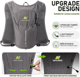 N NEVO RHINO Running Vest, Lightweight Hydration Vest, Insulated Water Backpack with 1.5L Water Bladder for Hiking, Trail, Running,Marathons,Cycling