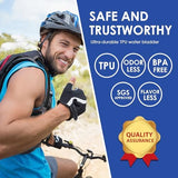 UTOBEST Hydration Bladder,TPU Water Bladder,Water Bladder for Hiking Backpack,BPA Free,Wide Opening,Leak-Proof,Water Reservoir for Hiking Cycling Camping Running