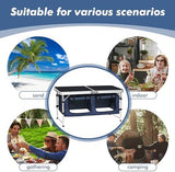 Camping Folding Aluminum Table with Adjustable Legs for Outdoor Travel Beach, Backyards, BBQ, Party and Picnic Foldable Table