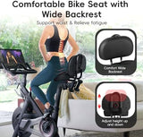 Oversized Bike Seat for Peloton Bike & Bike+, Comfort Seat Cushion Compatible with Peloton, Road or Exercise Bikes, Bicycle Wide Saddle Replacement for Men & Women, Accessories for Peloton