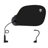 Office Desk Shade and Cubicle Shade: Blocks Light, Glare, and Disturbances. Professional, Adjustable Working Office Cubicle Accessories. Black