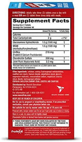Move Free Advanced Plus MSM, 120 tablets - Joint Health Supplement with Glucosamine and Chondroitin (Pack of 12)