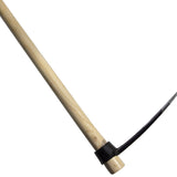 Paiaojia 55-Inch Pure Solid Wood Replacement Handle for Garden Hoe Digging Spading, Surface Coated with Protective Paint, Clear Finish, Convenient and Durable (Spade & Fork Head Not Included)