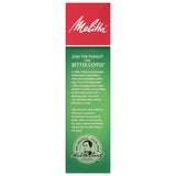Melitta #4 Unbleached Coffee Filters, Natural Brown Cone Filters, 3-Pack