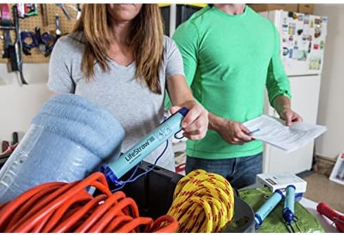 LifeStraw Personal Water Purifier for Hiking, Camping, Travel, and Emergency Preparedness