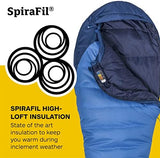 Marmot Men's Trestles 15° Sleeping Bag | Insulated, Water-Resistant, Left-Zip, Cobalt Blue/Blue Night