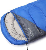 tuphen- Sleeping Bags for Adults Kids Boys Girls Backpacking Hiking Camping Microfiber Liner, Cold Warm Weather 4 Seasons Indoor Outdoor Use, Lightweight & Waterproof