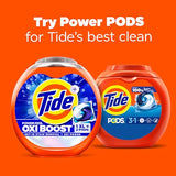 Tide PODS Laundry Detergent Pacs, 3-in-1 Stain Remover, Odor Fighter, Color Protector, 112 Count, HE compatible, Original Scent