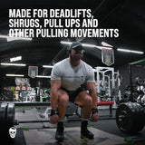 Gymreapers Weight Lifting Hooks (Pair), Heavy Duty Power Wrist Straps Hand Grip Support For Deadlifts, Pull Ups, Shrugs - Gym Gloves For Men and Women