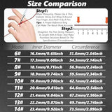 Smart Health Ring for Women Men Fitness Tracker with Heart Rate, Blood Oxygen, Blood Pressure, Sleep Monitoring, Step Counting, IP68 Waterproof for iPhone and Android, No Subscription Fee, Black 7