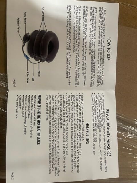 Branfit Cervical Neck Traction Device Pro - Adjustable Neck Support and Neck Stretcher for Spine Alignment and Neck Pain Relief