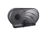 SJMR4090TBK - San Jamar Oceans Twin 9amp;quot; JBT Toilet Tissue Dispenser