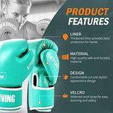FIVING Boxing Gloves for Men and Women Suitable for Boxing Kickboxing Mixed Martial Arts Muay Thai MMA Heavy Bag Training