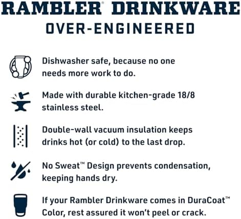 YETI Rambler 46 oz Bottle, Vacuum Insulated, Leakproof, Stainless Steel with Chug Cap