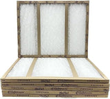 20x25x1 Glasfloss Fiberglass Air Filter, Double Strut, GDS Series, Made in USA, Actual Size: 19 5/8 x 24 5/8 x 3/4 (Box of 6)