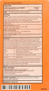 Metamucil Fiber Singles Smooth Texture Sugar Free Orange - 30 Packets