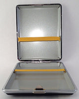 Leather Cigarette Case Regular, King Size or 100's Double Sided Crush