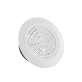 Sandy Beach Air Vent Cover, Round Air Vent ABS Ventilation Grill, Adjustable Vent Cover, Bathroom Vent Cover, Office, Ceiling Ventilation Cover, Room Exhaust and Ventilation Use (150mm Diameter)
