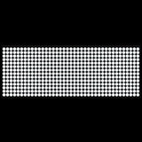 Golf Club & Golf Ball, White Reflective Dot Stickers, 3M Weatherproof Decals for Enhanced High Speed Camera Detection and Simulators, 1/4 Inch Size, Pack of 546