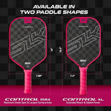 Selkirk Sport SLK Halo Raw Carbon Fiber Pickleball Paddle | Designed in The USA | Choose from The T700 Raw Carbon Fiber Power, The 18k Ultraweave Control, or The Kevlar Linkweave Thermoformed Pro