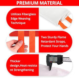 SecuCaptain Emergency Fire Blanket for Home and Kitchen - 6 Pack 40"x40" Flame Suppression Fiberglass Fire Blankets for House Camping Car Warehouse Office Emergency Survival Safety