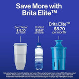 Brita Water Dispenser, UltraMax Elite Filter, Removes 99% of Lead, Includes 1 Filter, 27-Cup Capacity, Black