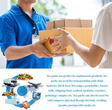 Dry Ice Packs for Shipping Frozen Food, Reusable Cold Ice Sheets for Coolers, Lunch Bag, Flexible Long-Lasting Ice Blanket Sheets for Shipping