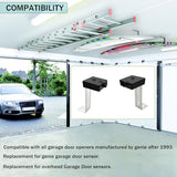 Garage Door Sensor, Garage Door Sensors Bracket, Includes Sender & Receiver, for Genie Garage Door Openers Made After 1993. Replacement for Genie Garage Door Sensors.