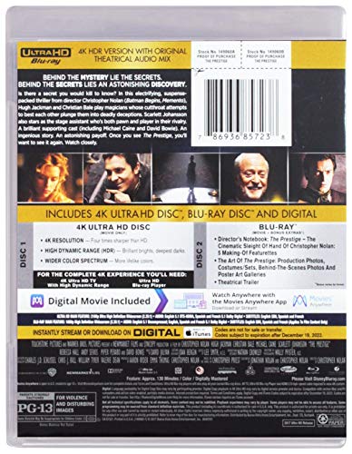 The Prestige [4K UHD]