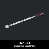 CRAFTSMAN Torque Wrench, 1/2" Drive, 50-250 FT-LB (CMMT99434)