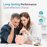 Replacement for All Waterdrop® Pitcher Filtration System, Fits Waterdrop WD-PF-01A Plus, Reduces PFOA/PFOS, Chlorine, Last Up to 3 Months or 200 Gallons (Pack of 4), AQUA CREST