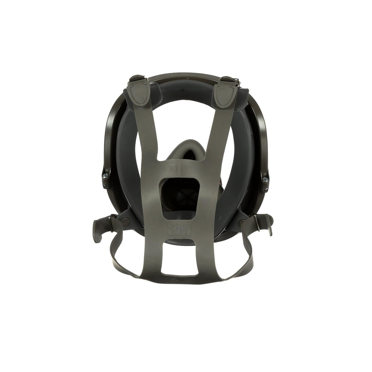 3M Full Facepiece Reusable Respirator 6900, NIOSH, Large Lens, ANSI High Impact Eye Protection, Silicone Face Seal, Four-Point Harness, Comfortable Fit, Painting, Dust, Chemicals, Large
