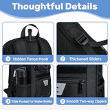 Youth Baseball Bag, Softball Bag for Girls & Boys, Kids Tball Backpack with Shoes Compartment