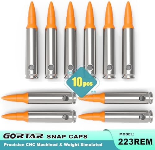Snap Caps Training Dummy Rounds Practice Safe Loading Firing Close to Real Weight