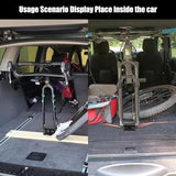RYANSTAR RACING 2Pack Bicycle Rack Mount Front Fork Mount Bracket with Quick Release Alloy Fork Block Mounts Compatible with Most Mountain Bikes Road Bicycles E Bikes