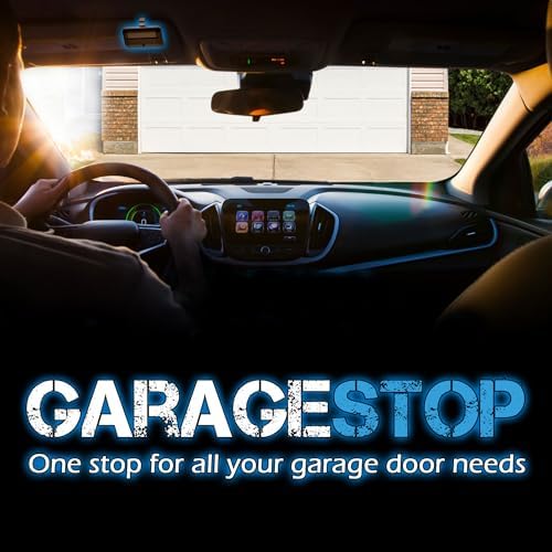 Garage Stop 2X for 891LM Chamberlain Craftsman Liftmaster Garage Door Opener Remote Replacement, 1993 to Present Garage Clicker, Universal Garage Door Opener Remote