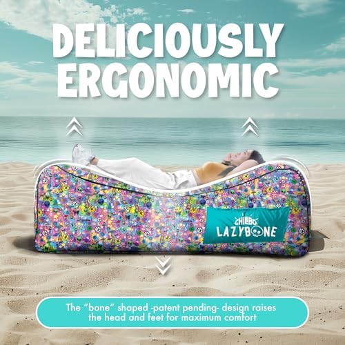 Chillbo Inflatable Couch – Cool Inflatable Chair. Upgrade Your Camping Accessories. Easy Setup is Perfect for Hiking Gear, Beach Chair and Music Festivals.