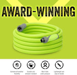 Flexzilla Garden Hose with SwivelGrip, 5/8 in. x 100 ft., Lightweight All-Weather Water Hose, Durable and Flexible, Leak-Free Connections