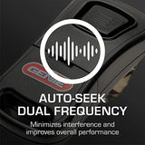 Genie Single Button Garage Door Opener Remotes (2 Pack) - Safe & Secure Access - Each Remote Compatibile Only With Genie Intellicode Garage Door Openers - Model G1T , Black - G1T 2-Pack