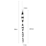 Besmon Woodpecker Bird Scare Devices，Reflective Scare Rods Control Device to Keep Birds Away from Patio Pool（Christmas Reflective Strip Hanging Home as Decoration） (30PCS)